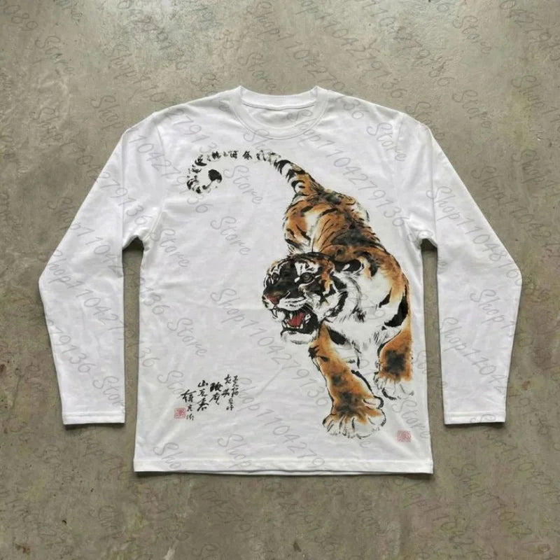 Y2K Winter Tiger Tee